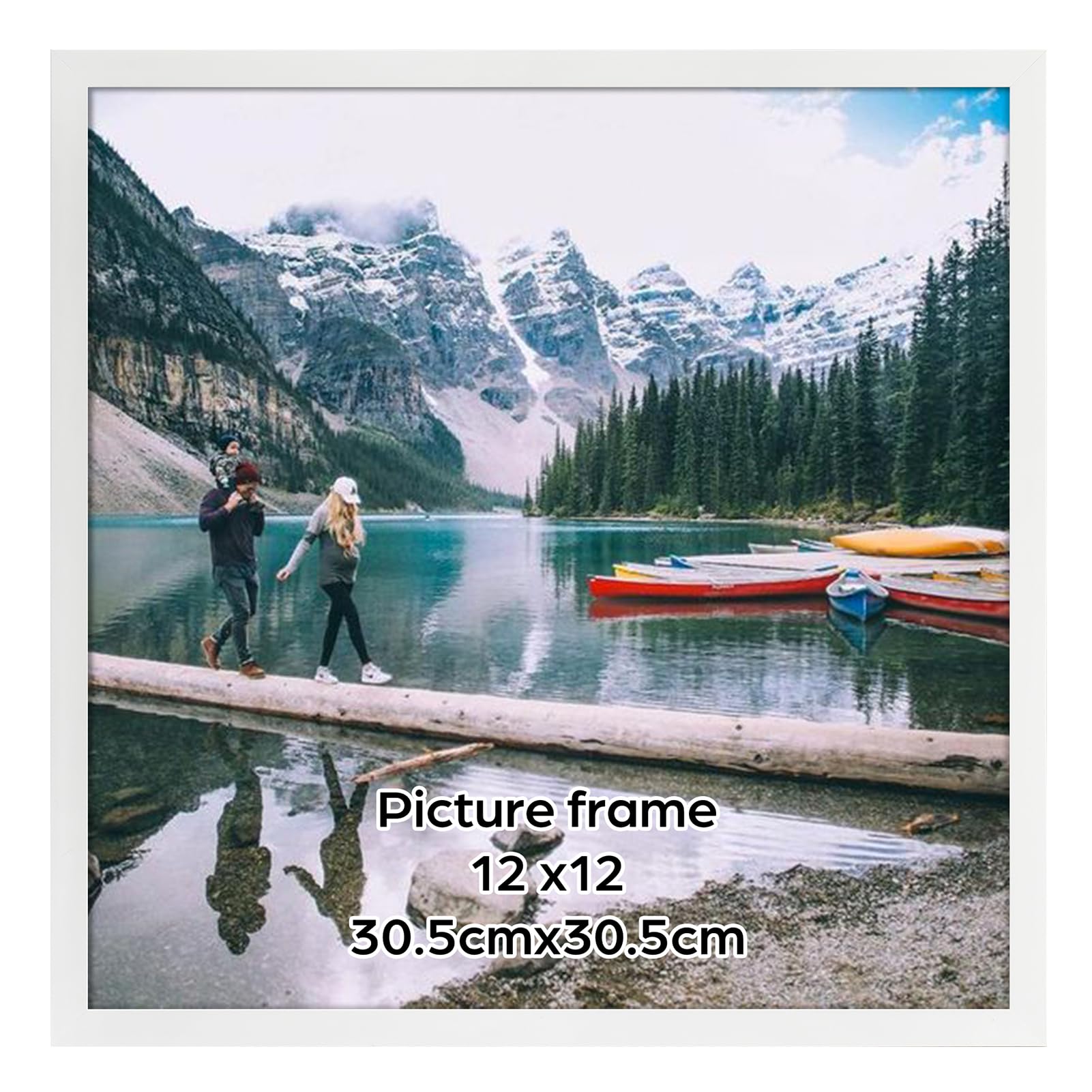 Giftgarden Cornice Bianca 30x30cm