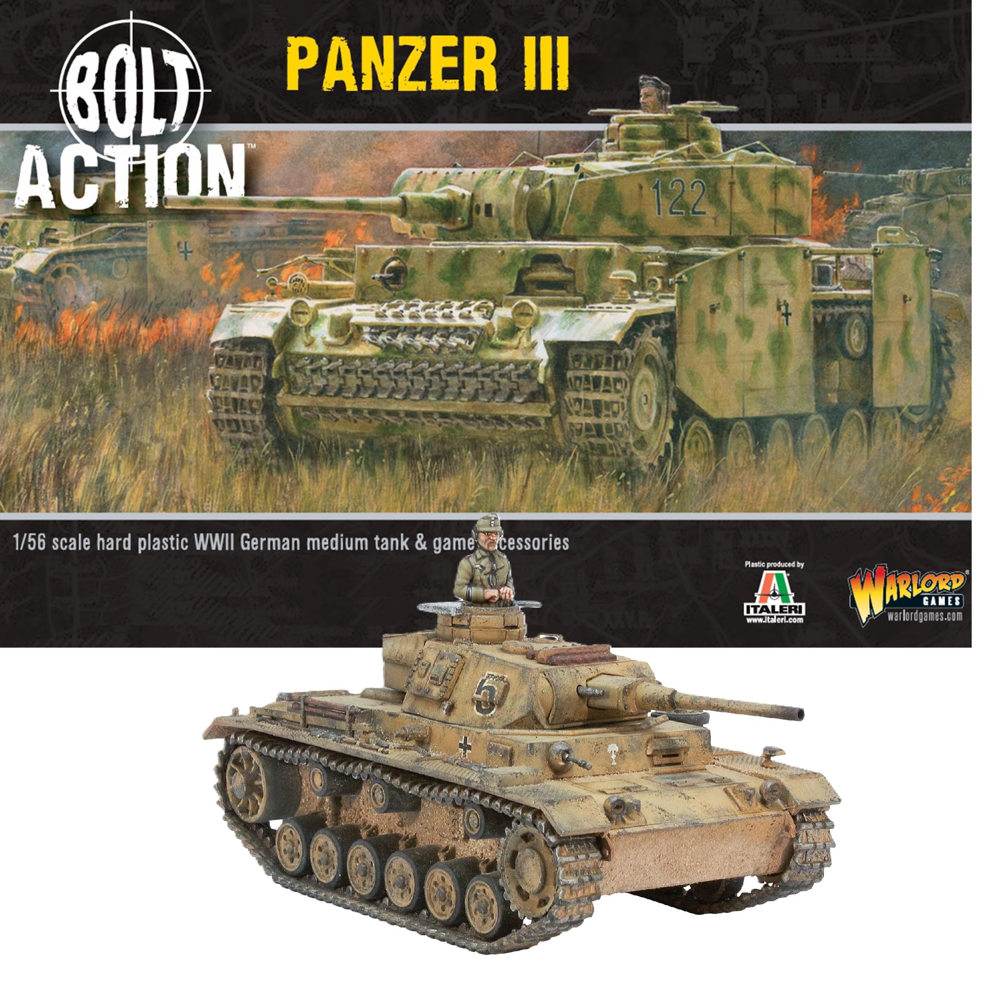Blindé Panzer IV Ausf.F1/G/H – Modèle Réduit Pour Wargame Bolt Action, échelle 28mm, Warlord Games