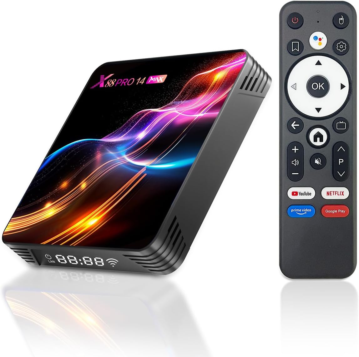 Greva 8K Android 14.0 TV Box 4GB RAM 64GB ROM - immagine 1