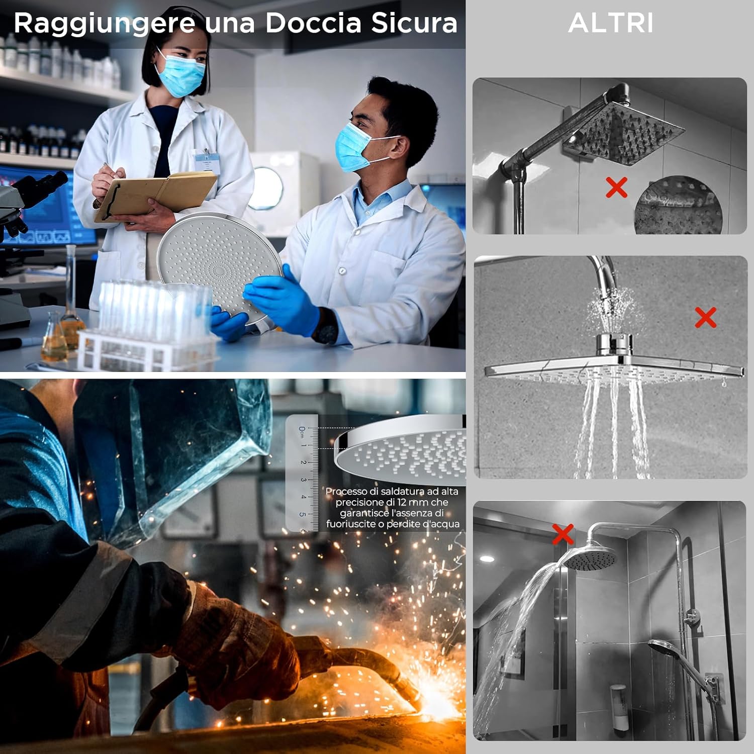 Forious Colonna Doccia con Miscelatore Termostatico - immagine 7