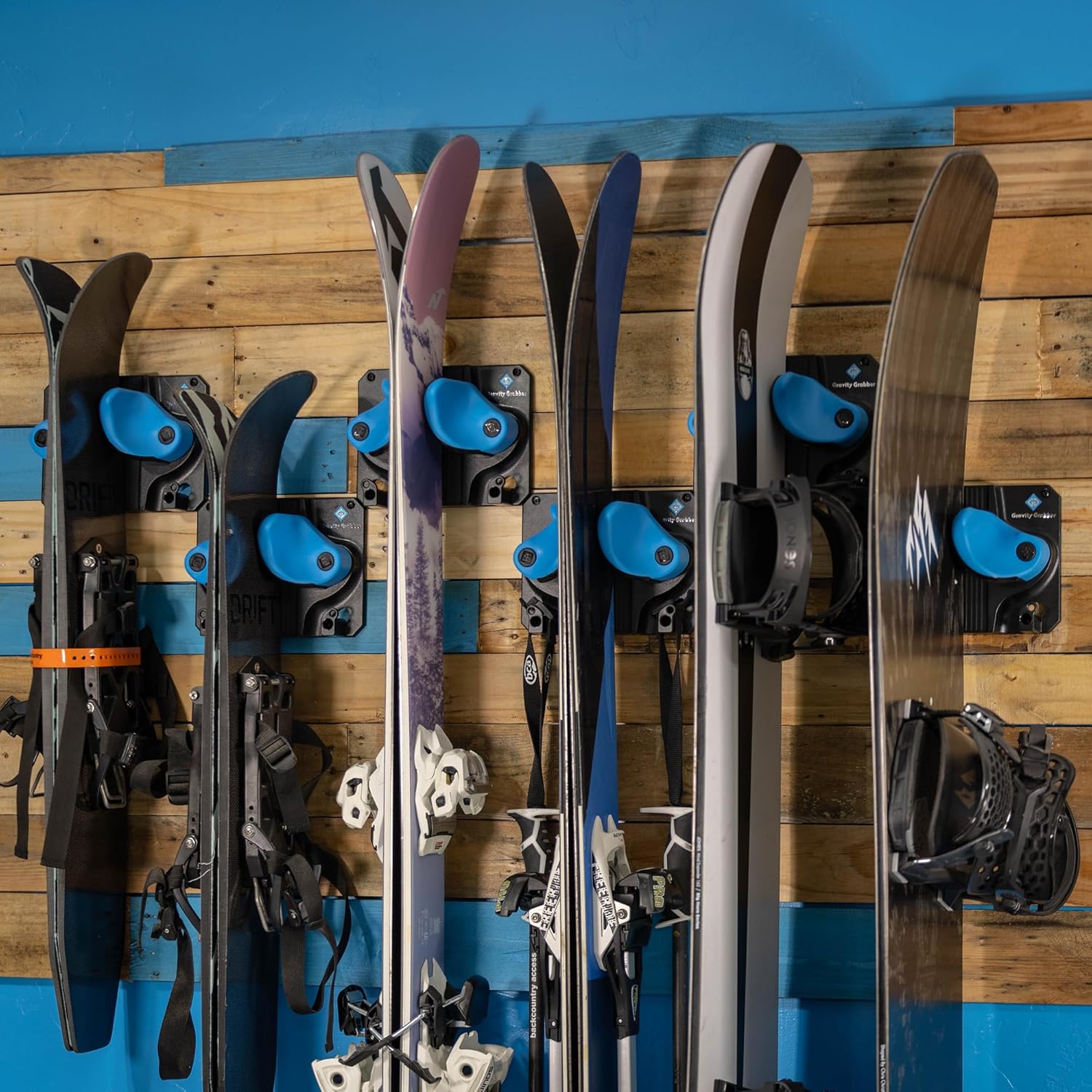 Gravity Grabber Supporto da Parete per Sci e Snowboard - immagine 7