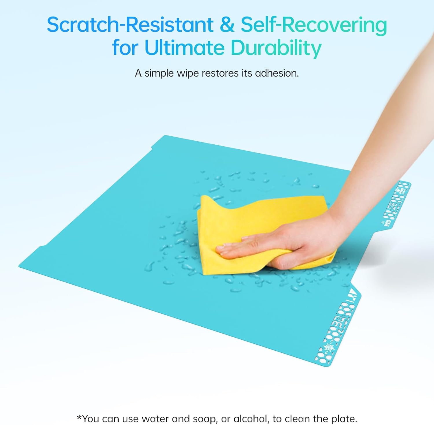 BIQU CryoGrip Pro Glacier 346x355mm Build Plate - immagine 6