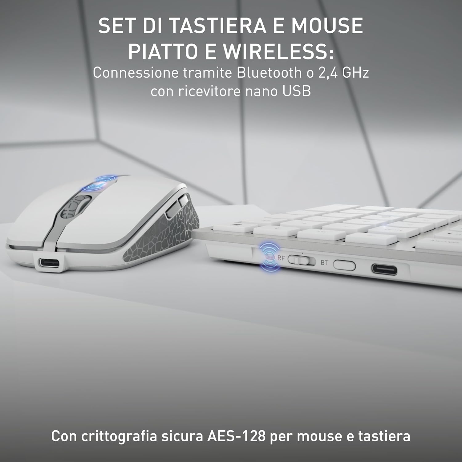 Cherry DW 9100 SLIM - Set Tastiera e Mouse Wireless - immagine 2