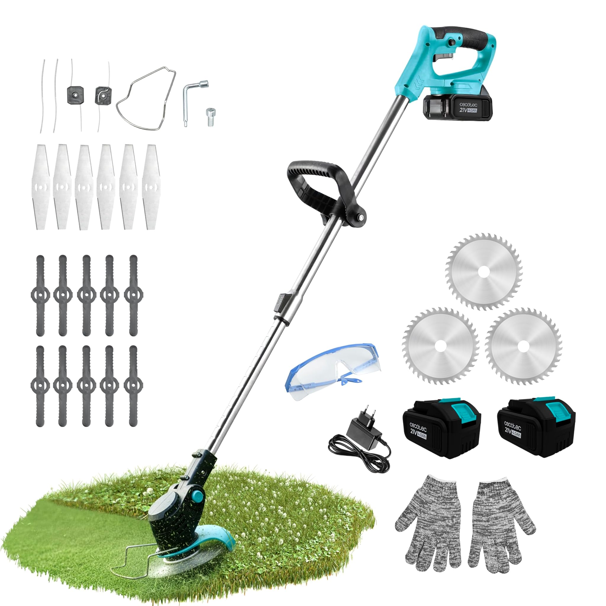 Cecotec Decespugliatore Elettrico FastCut 4000 Freemove 650W