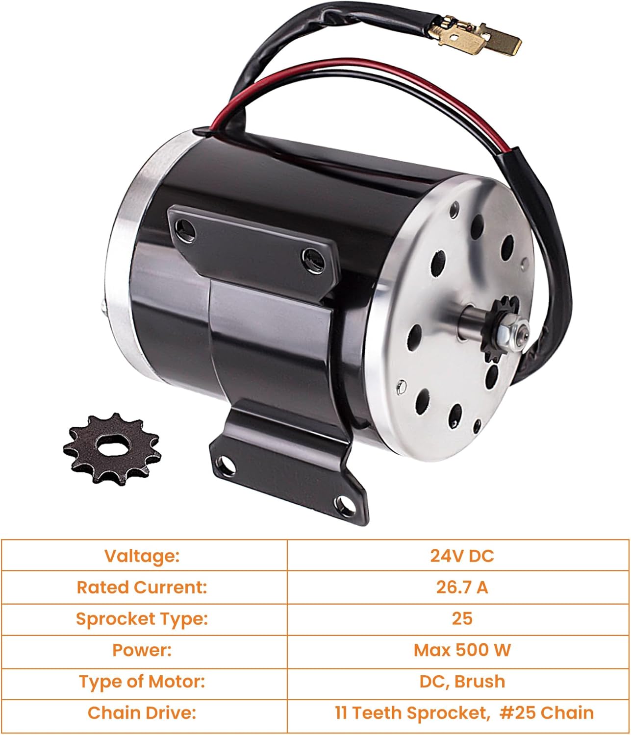Maxpeedingrods DC Motor E-Scooter con Supporto - immagine 6