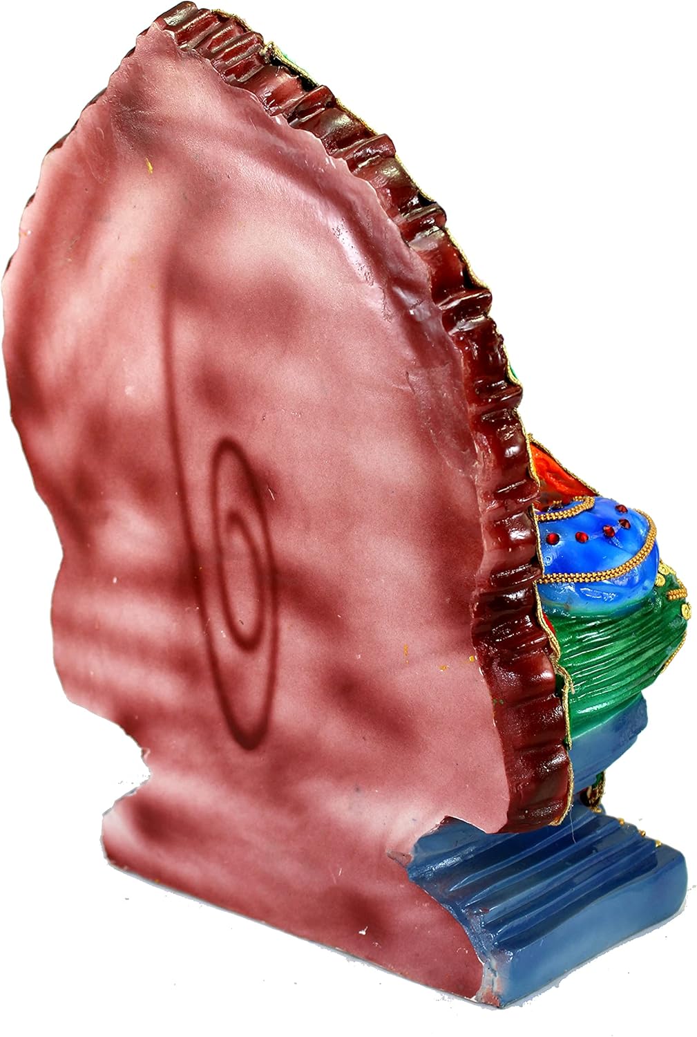 eSplanade Resina Singhasan Ganesh Murti Idol Statua - immagine 4