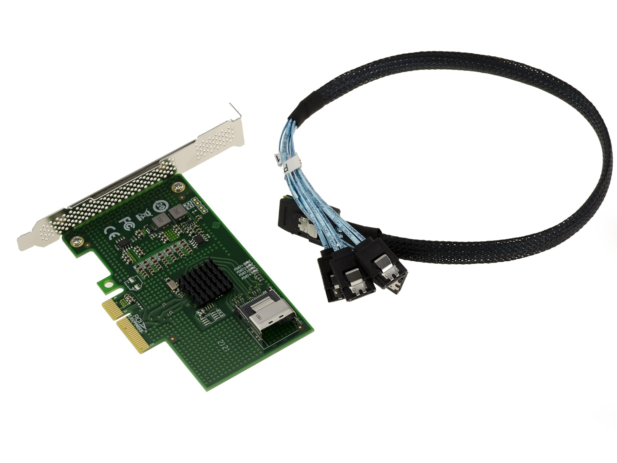 Kalea-informatique Scheda Controller PCIe 4 Porte SATA 3