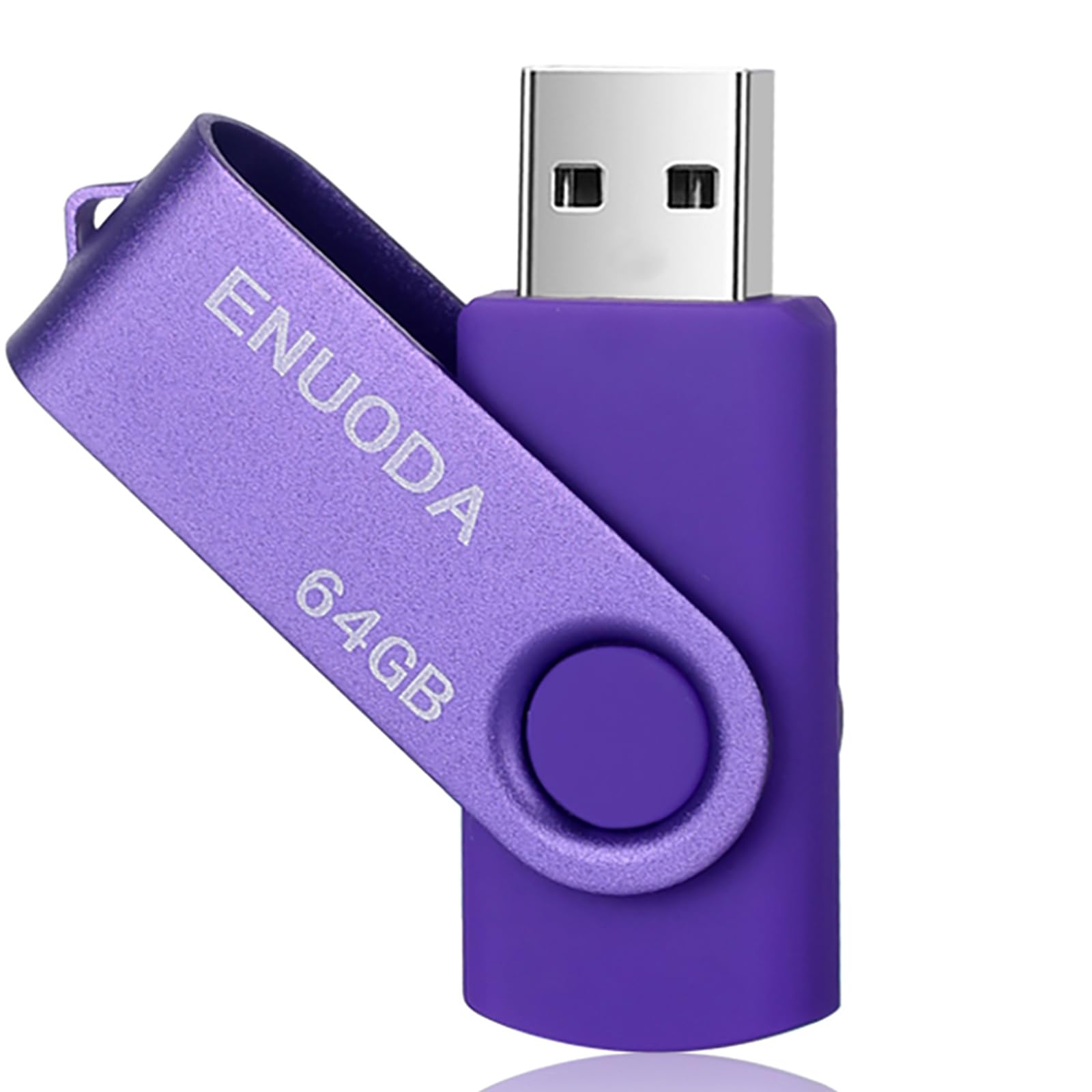 Enuoda Chiavetta USB 64GB 2.0 Metallo - Viola