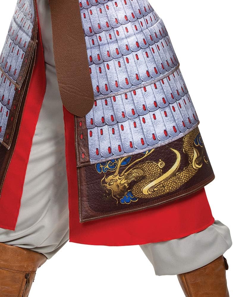 Mulan Deluxe Hero - Costume da donna rosso - immagine 5