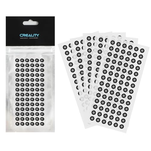 Creality 3D Scanner Markers 3mm Stickers Punti Ottici di Tracciamento Punto di Riferimento 420 pz in 5 fogli per CR-Scan Raptor 3D Scanner