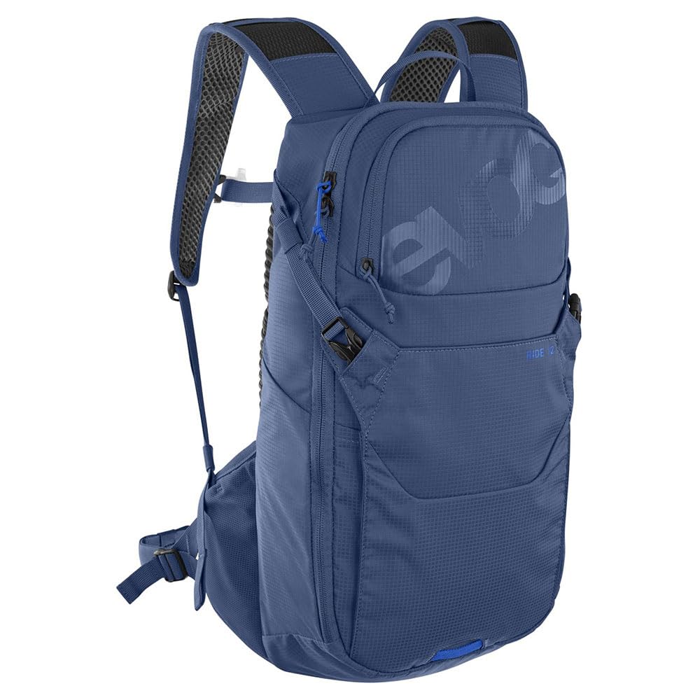 EVOC Ride 12 + Hydration Bladder 2, Backpacks Unisex-Adult, Denim, One Size