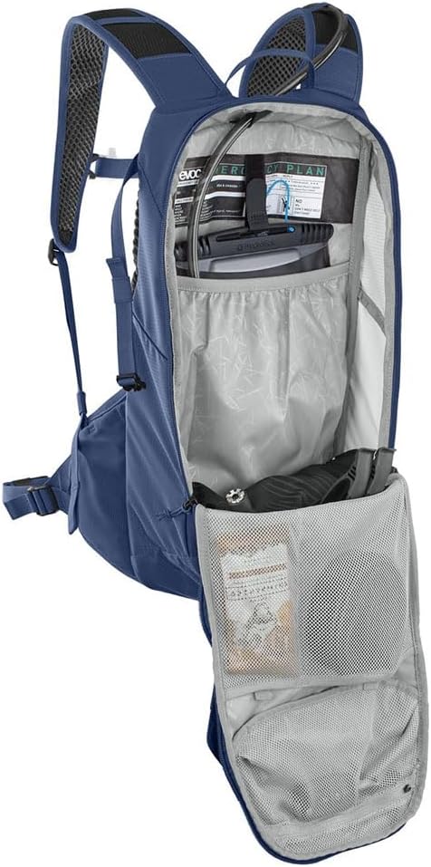 EVOC Ride 12 + Hydration Bladder 2, Backpacks Unisex-Adult, Denim, One Size - immagine 3
