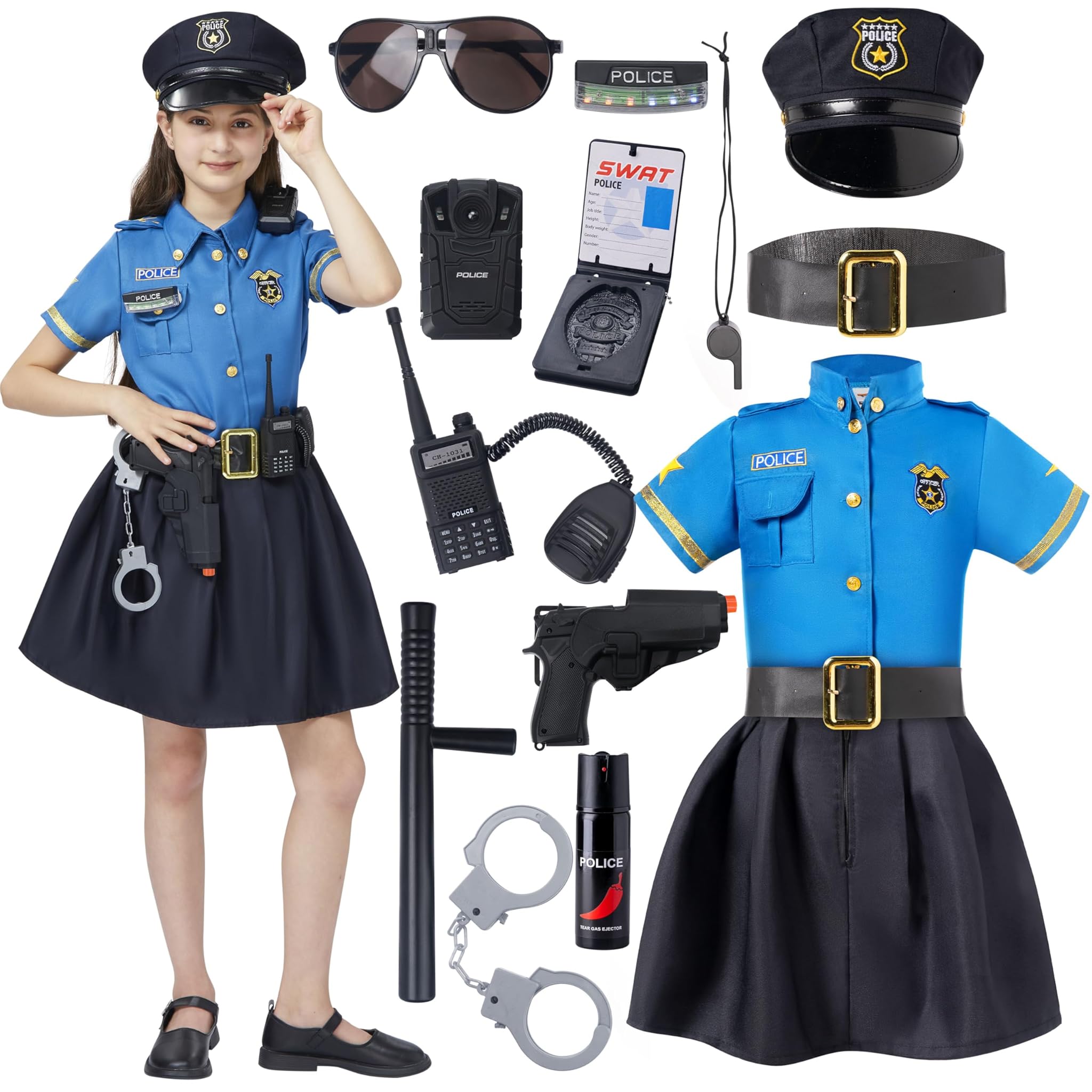 Spooktacular Creations Costume Ragazza Pollice Azzurro