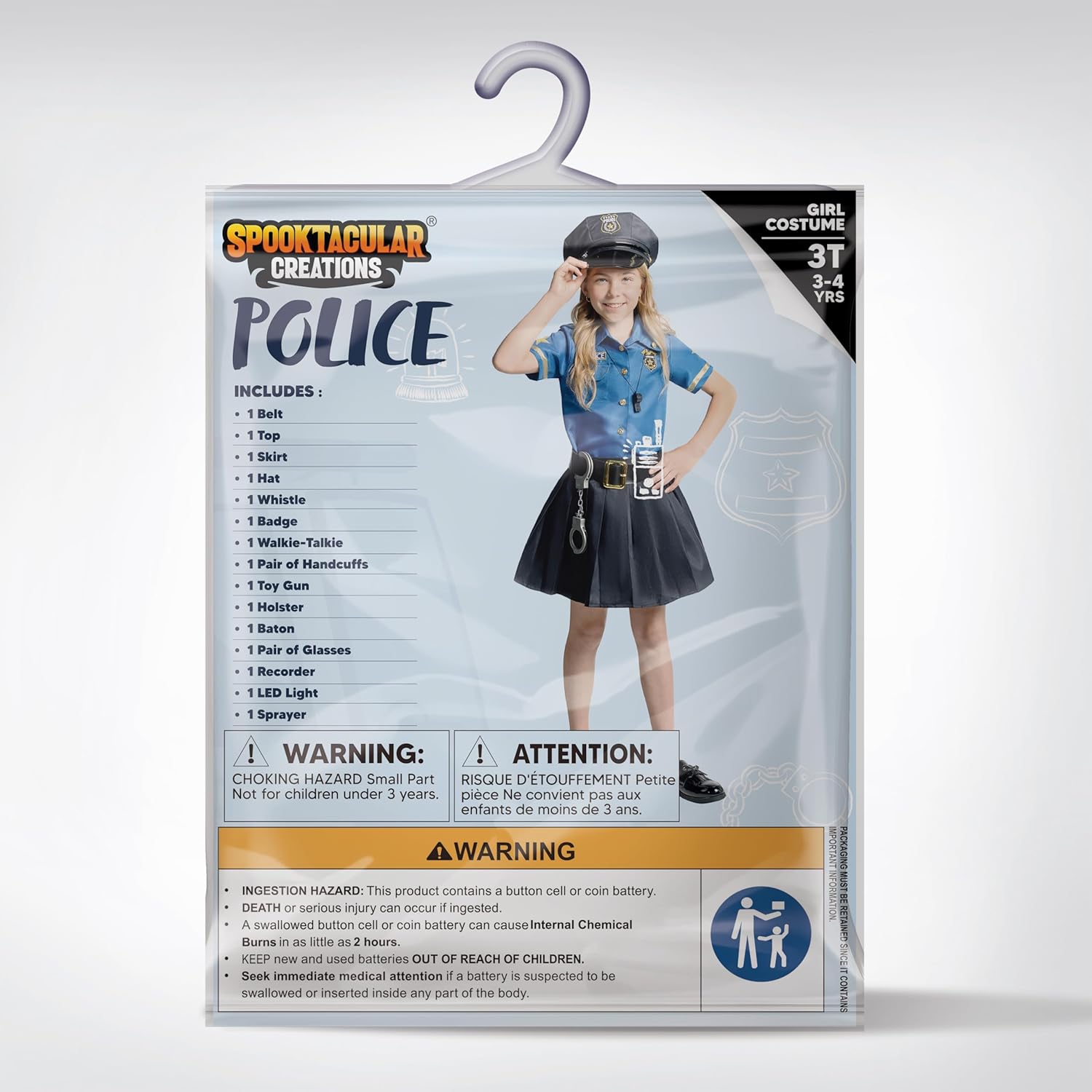 Spooktacular Creations Costume Ragazza Pollice Azzurro - immagine 7