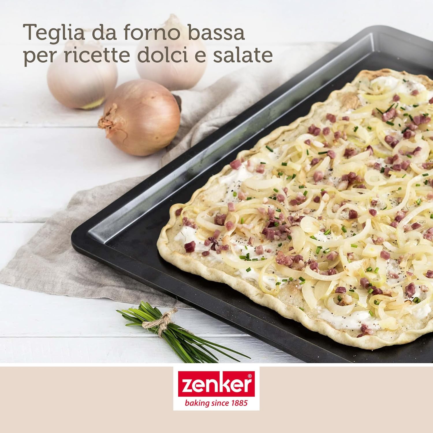 Zenker Teglia da Forno Antiaderente 42x32x2 cm - immagine 5