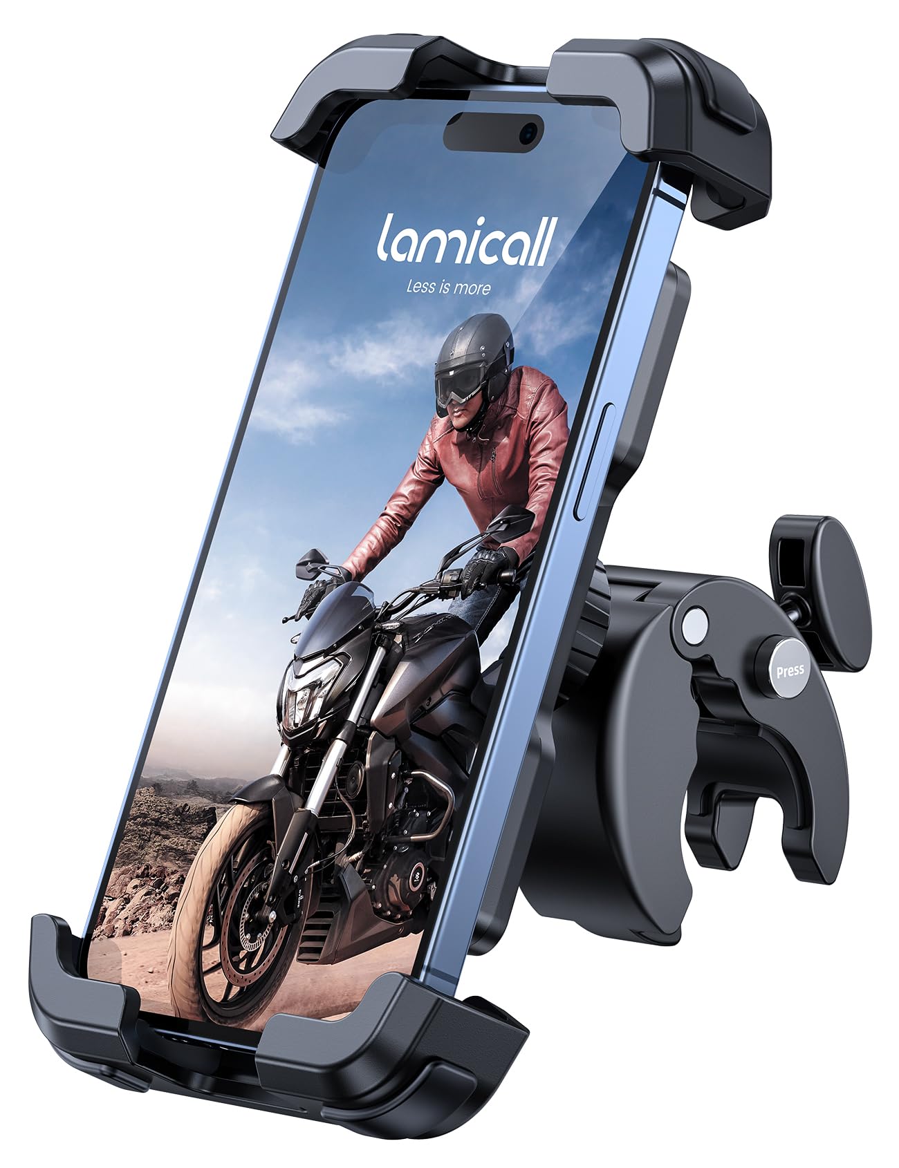 Lamicall Supporto Telefono Bicicletta e Moto