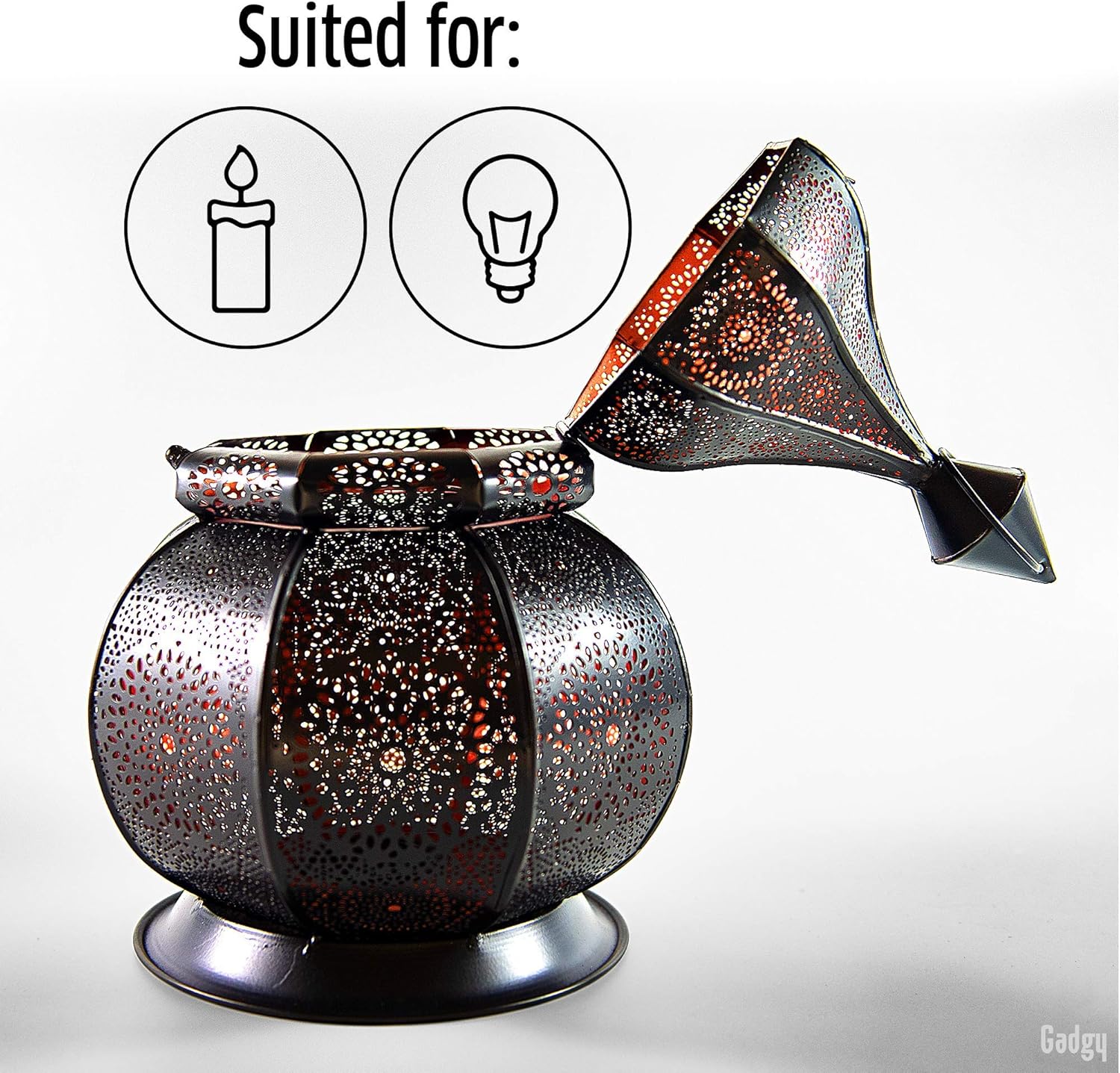 Gadgy Lanterna Portacandela Orientale 36cm - immagine 3