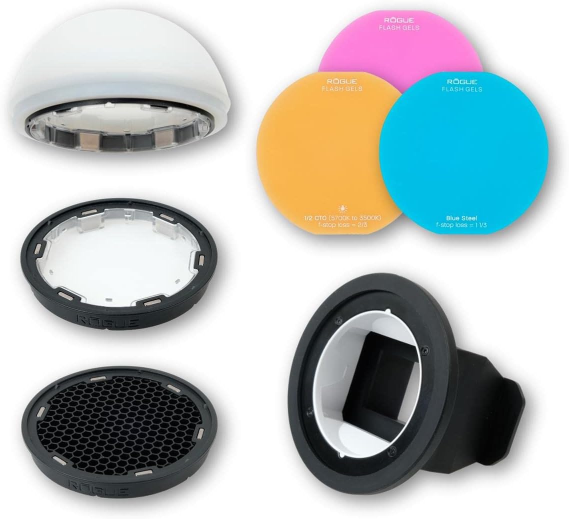 Rogue Round Flash Kit + Rogue Flash Adapter (Small) - immagine 1