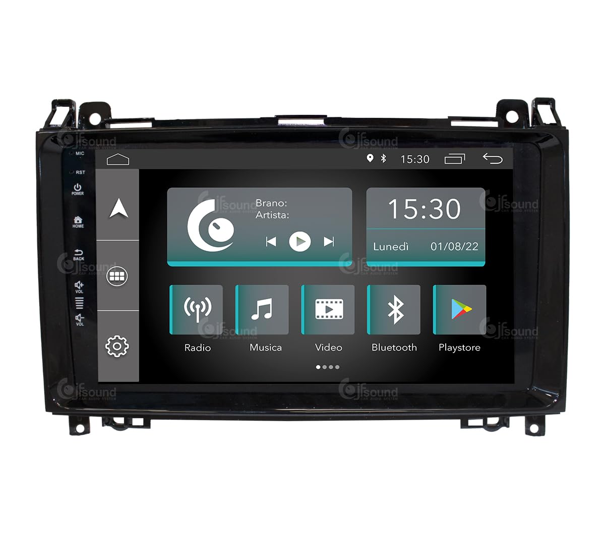 Autoradio Custom Fit Android per Mercedes Classe A/B