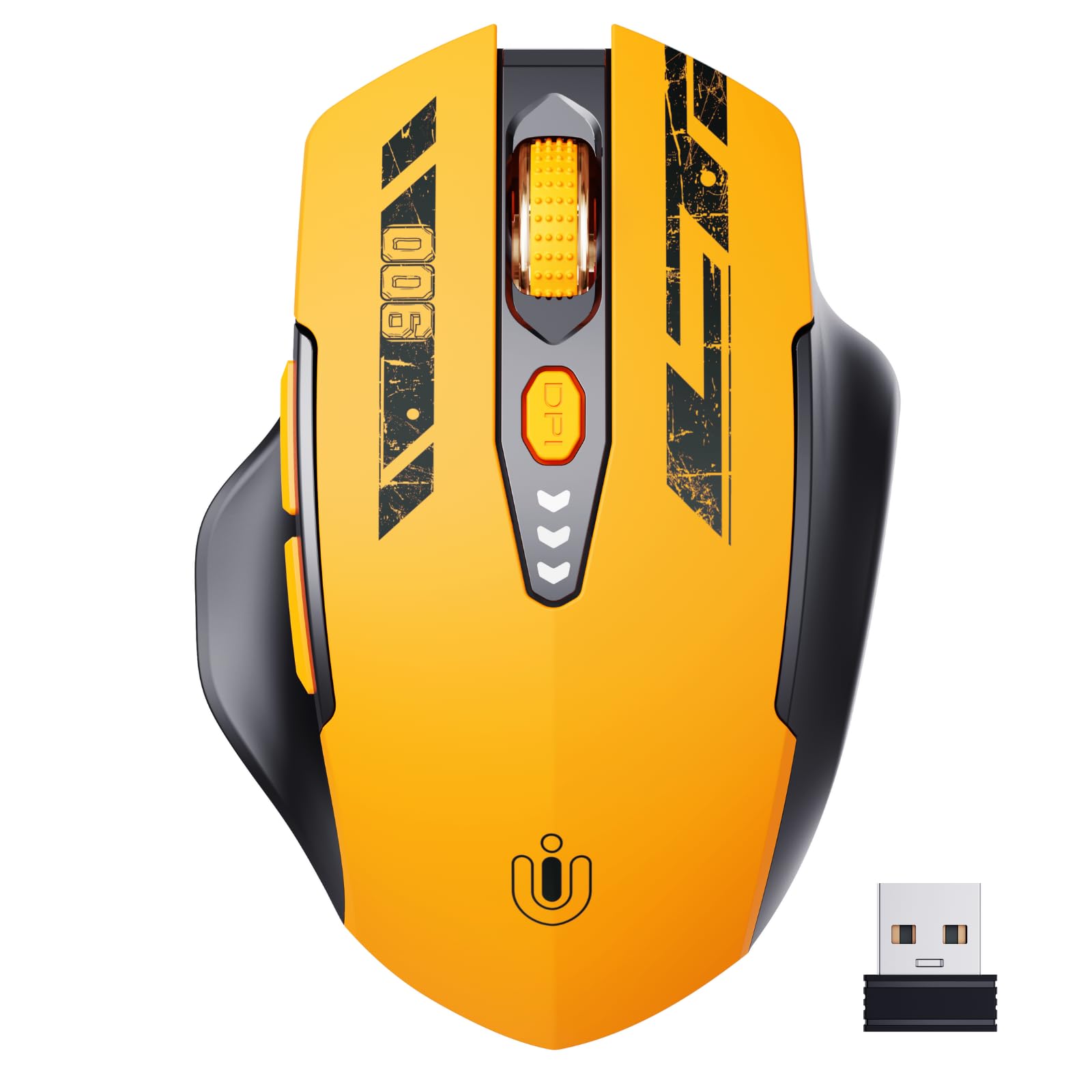 Uineer Mouse Wireless Ricaricabile 2.4G