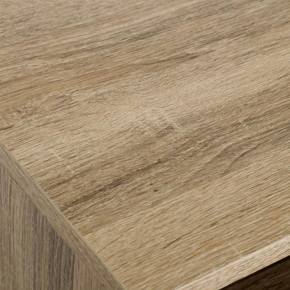 Console con 2 cavità e 1 ripiano in PB e metallo in naturale e nero - immagine 4