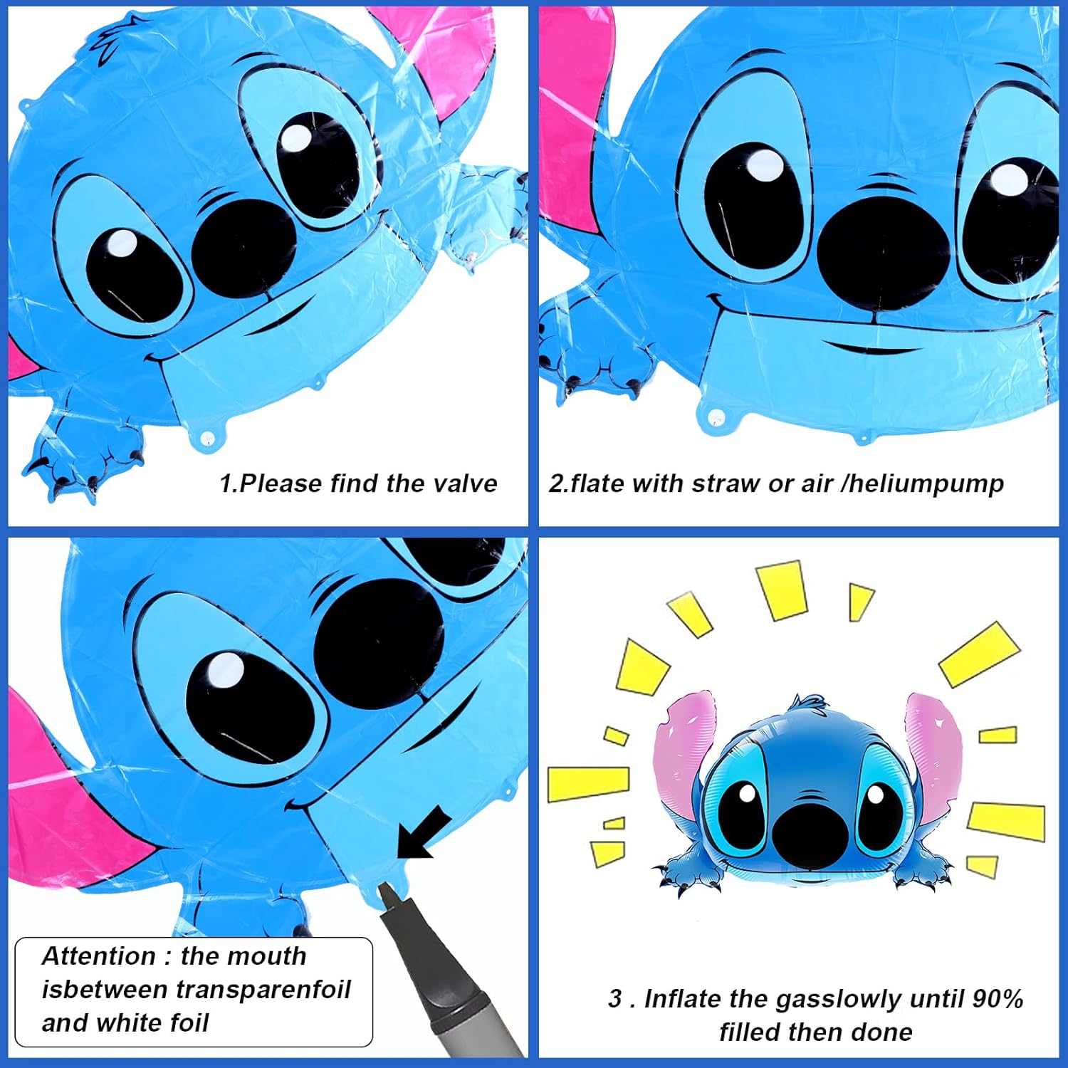 Set Compleanno Stitc Bambina 7 Anni - immagine 4