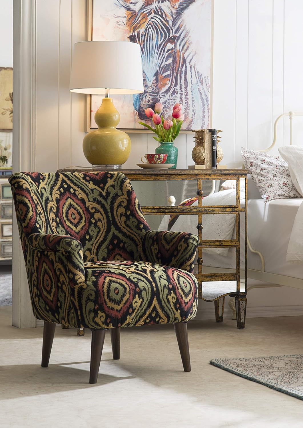 Creative Co-Op - Fermalibri in resina dorata a forma di ananas, set da 2 pezzi - immagine 7