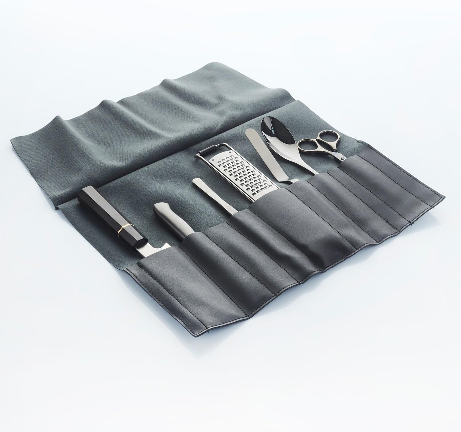 Chef Frank Haasnoot Kit per Impiattare 7 Pezzi, Nero - immagine 2