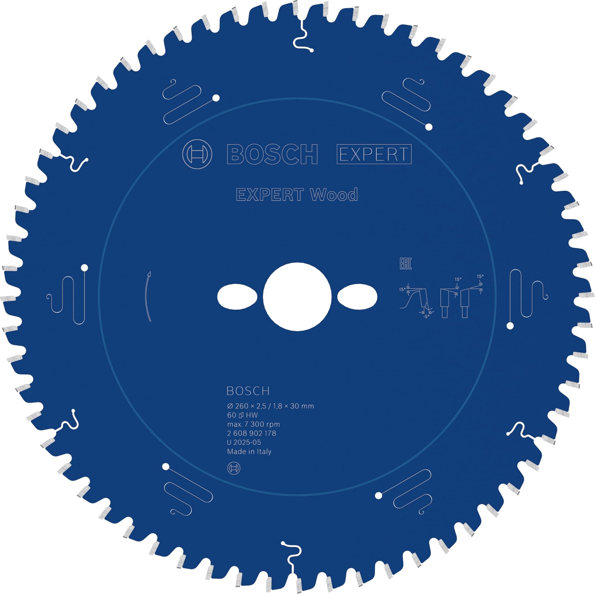 Bosch Lama Sega Circolare EXPERT Wood per Troncatrici