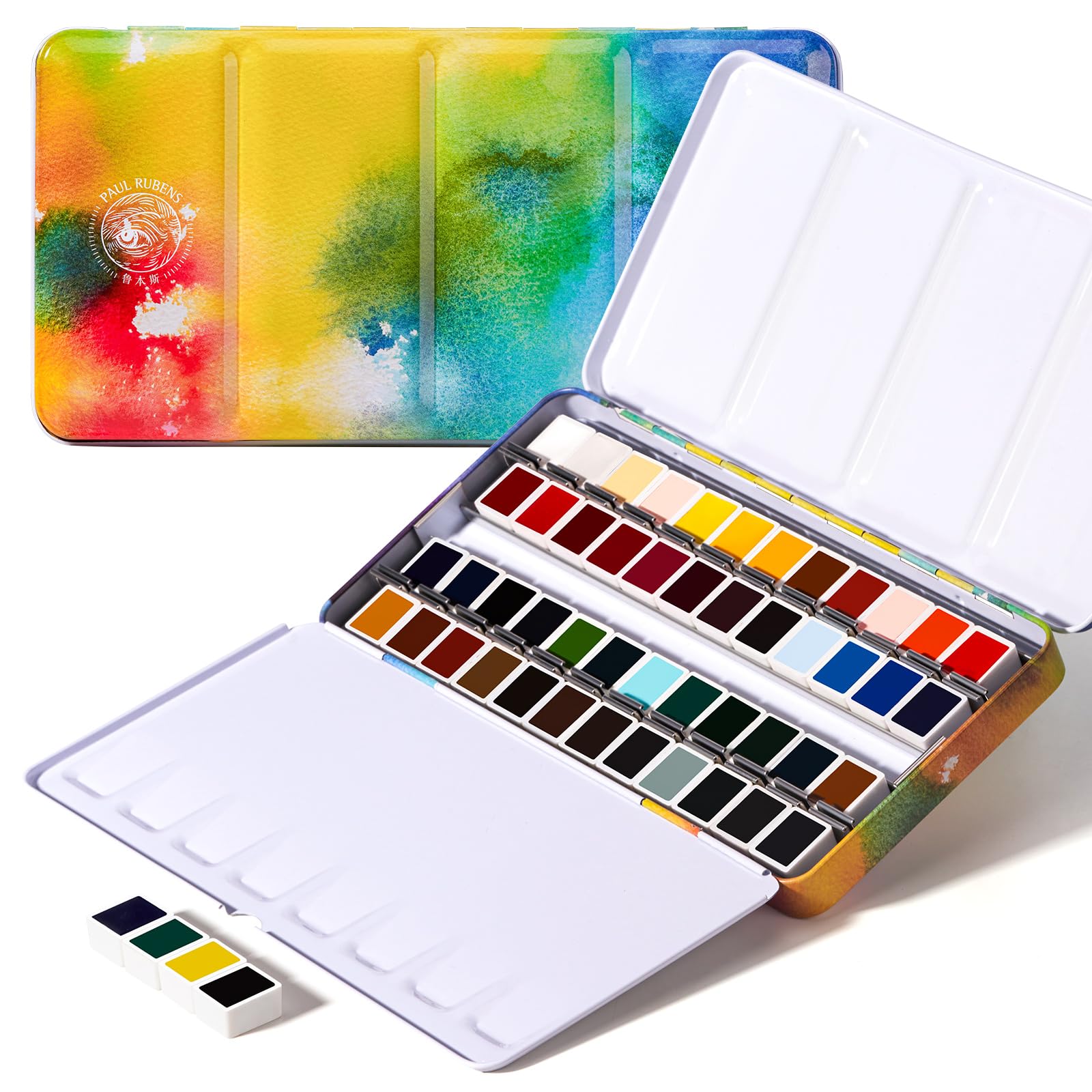 Paul Rubens Set 48 Colori Acquerello Professionale