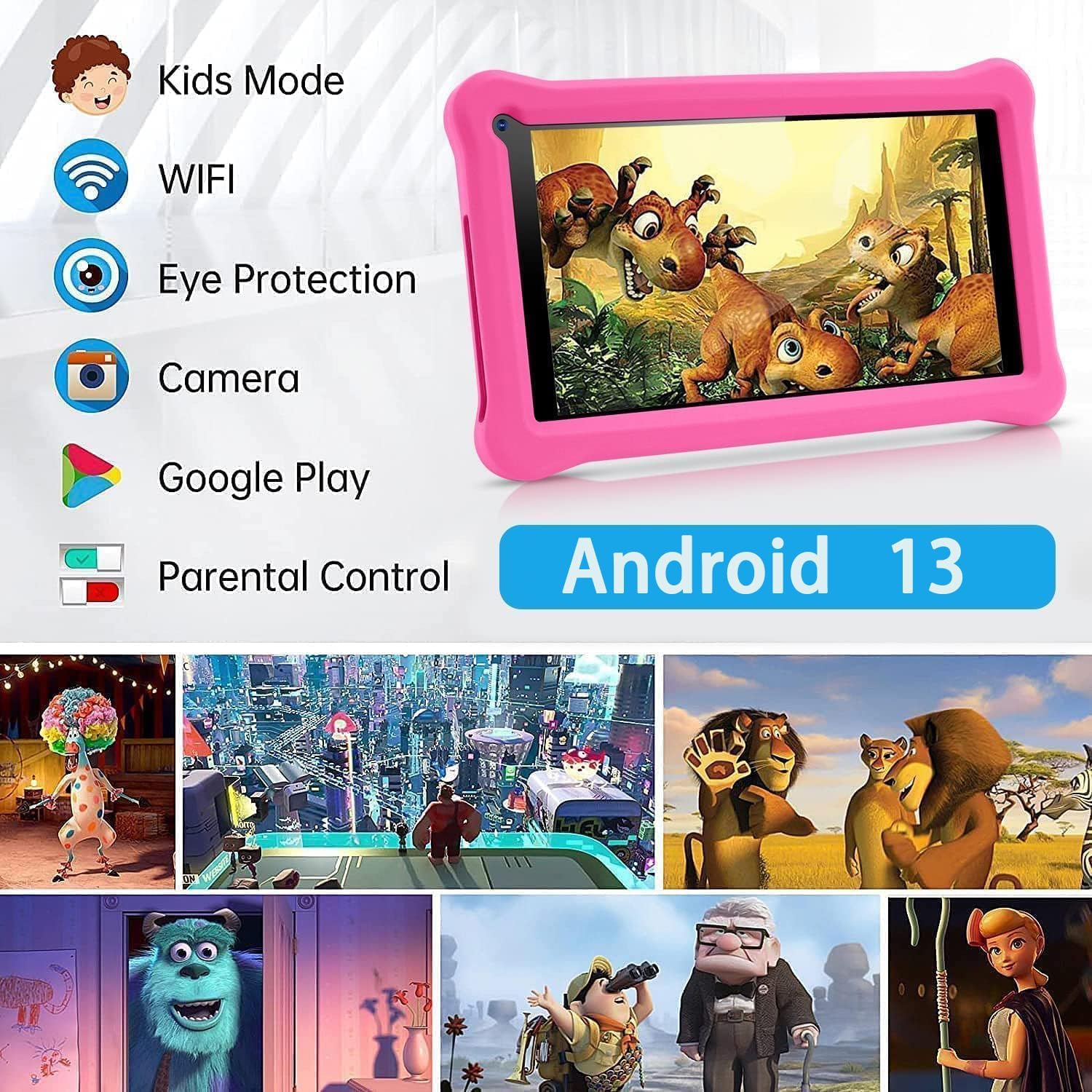 Sumtab Tablet per Bambini 7 Pollici Android 64GB - immagine 2