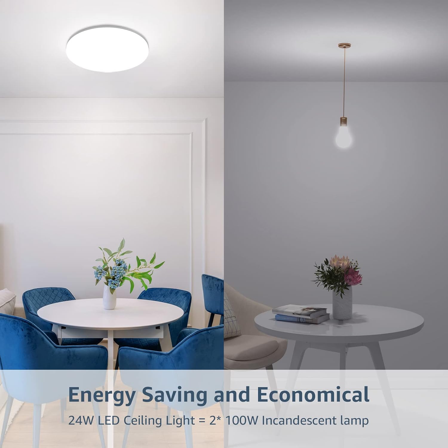 Lepro Plafoniera LED 24W 2400lm Ø28cm - immagine 5