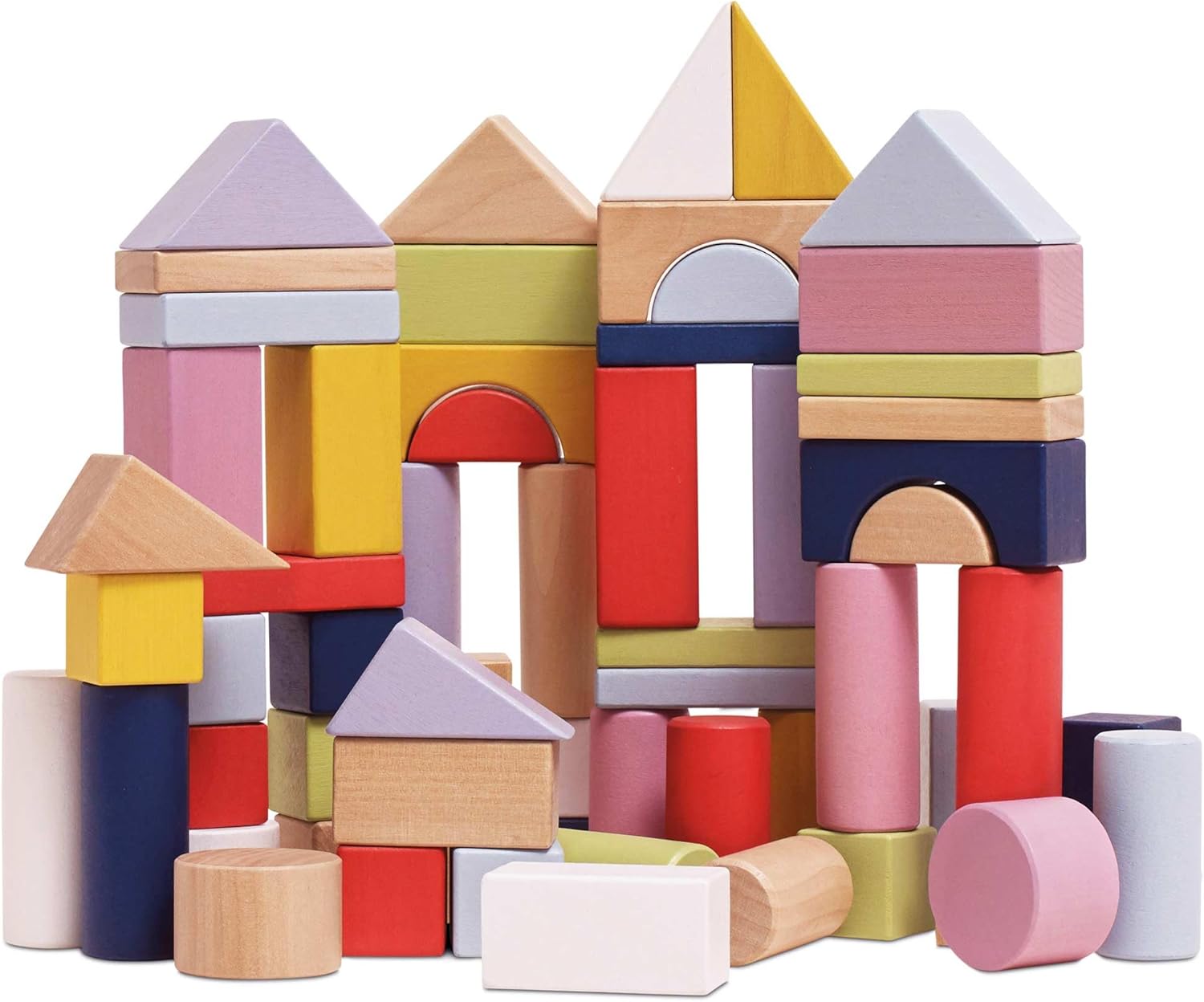 Le Toy Van PL135 - Gioco Mattoncini in Legno 60 Pezzi - immagine 1