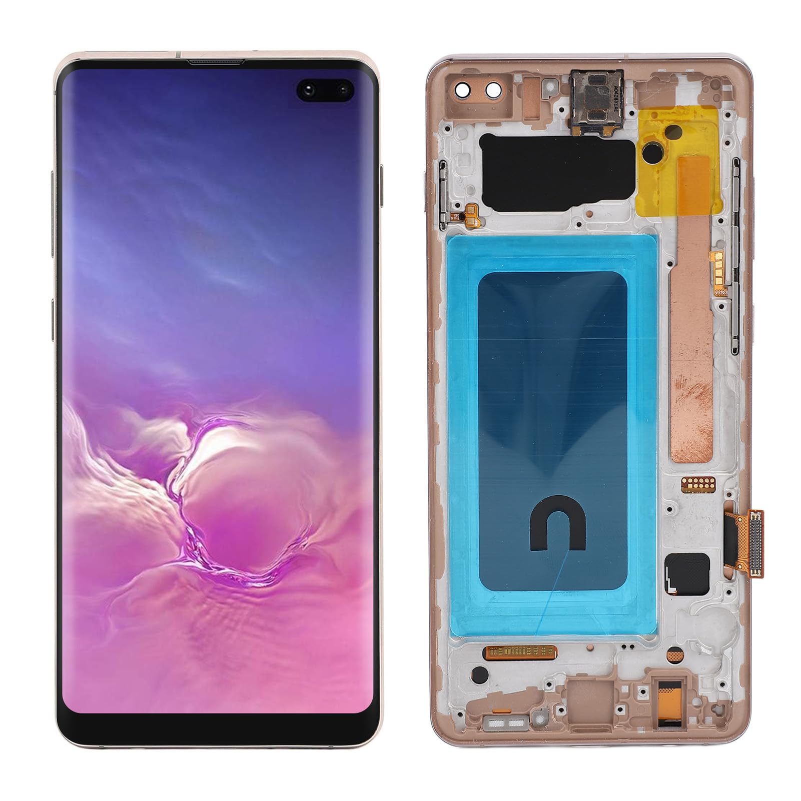 Schermo AMOLED Sostitutivo per Galaxy S10 Plus (Gold)