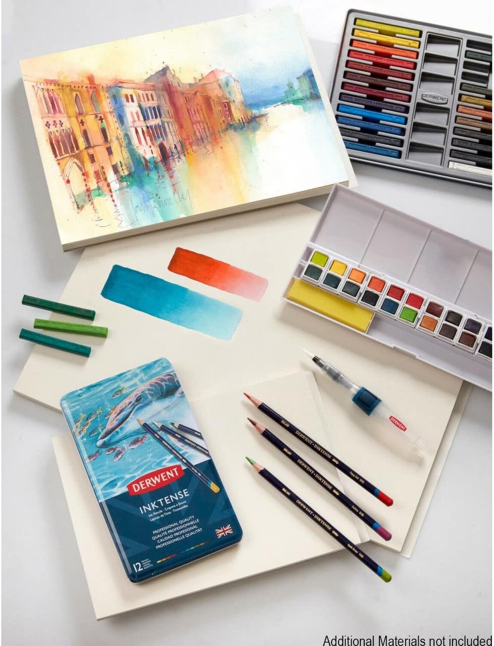 Derwent Inktense Album da Disegno 30,5 x 40,6 cm - immagine 2