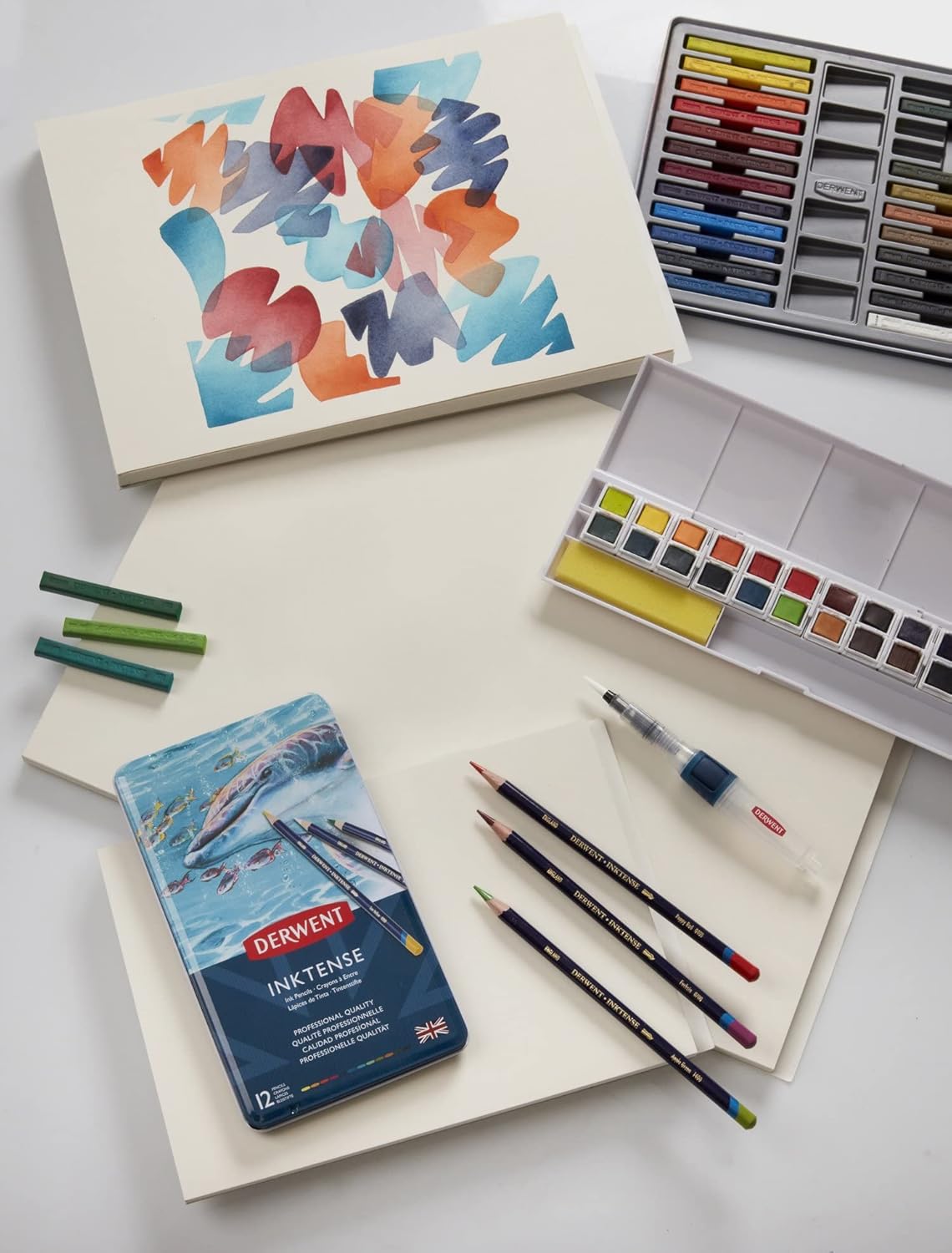 Derwent Inktense Album da Disegno 30,5 x 40,6 cm - immagine 6