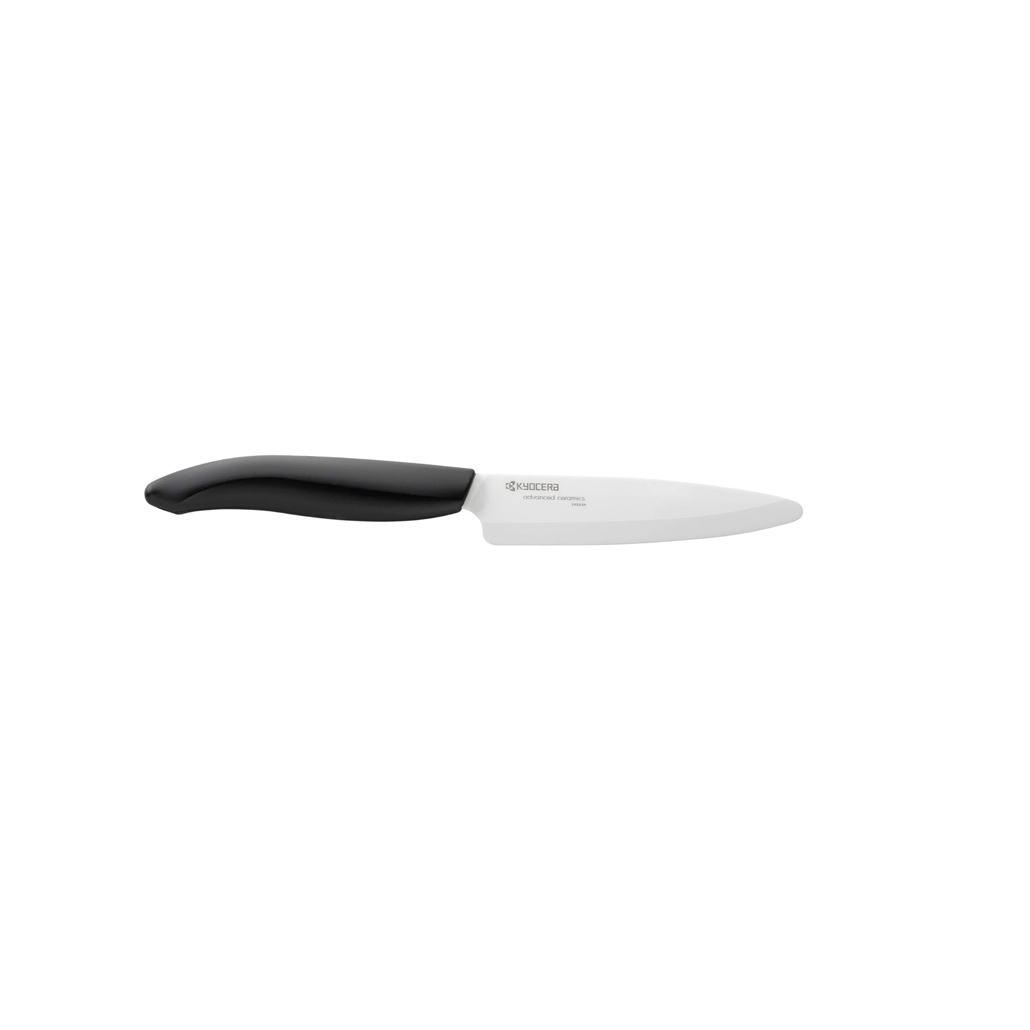 Kyocera Gen Coltello Ceramica Bianca, Nero, lama 11 cm