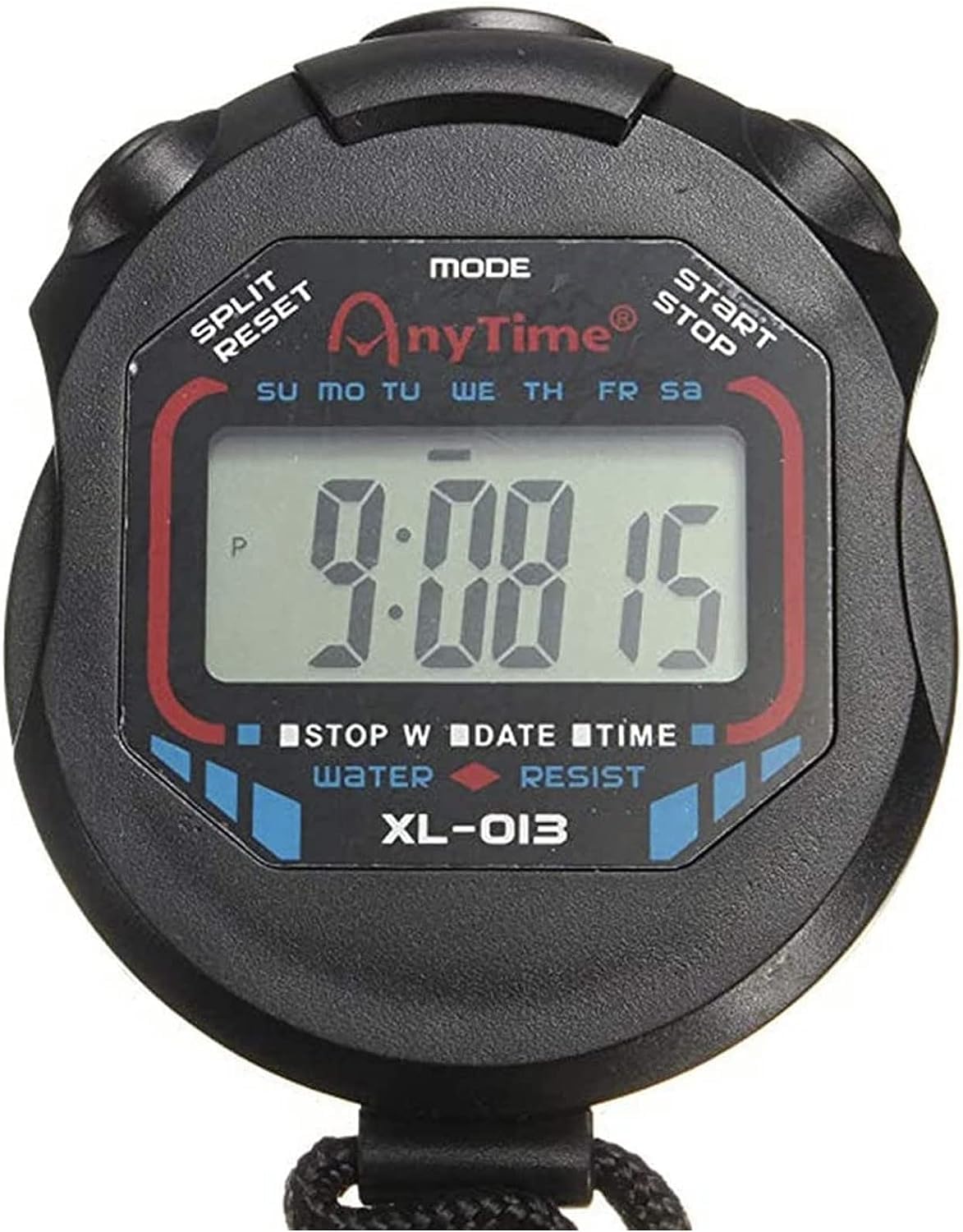 Cronometro da collo sportivo | timer digitale per allenamento | stopwatch arbitro calcio | cronometro palestra | timer da collo portatile | cronometro digitale sportivo