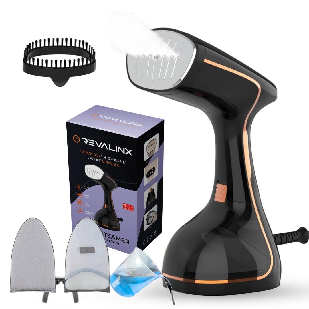 Ferro da Stiro Verticale Portatile 1800W con LCD