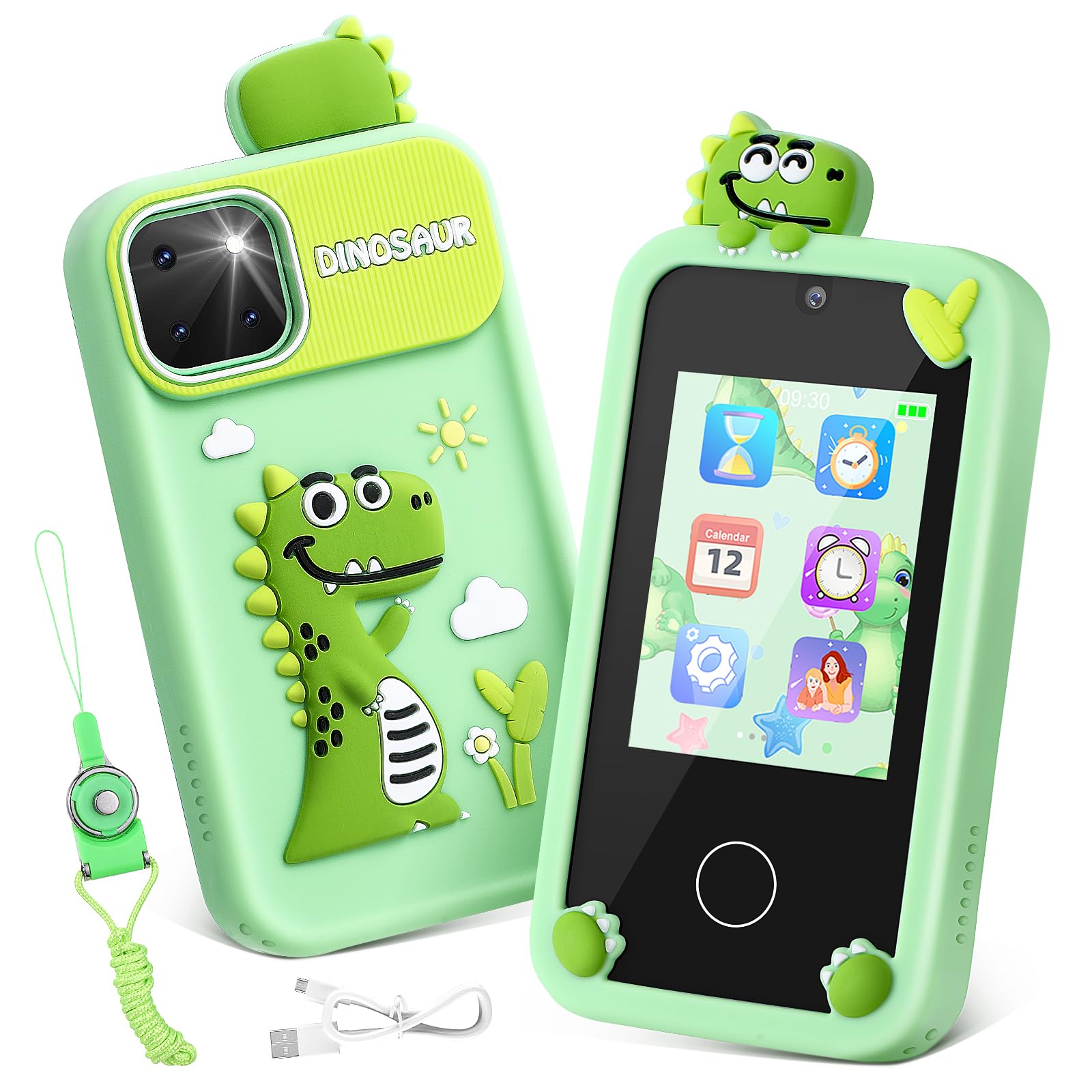 Luckits Smartphone Giocattolo Bambini con Touchscreen
