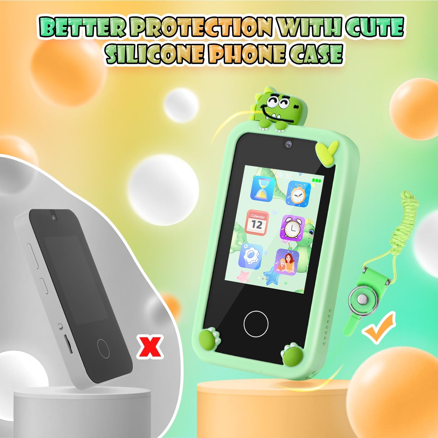 Luckits Smartphone Giocattolo Bambini con Touchscreen - immagine 6