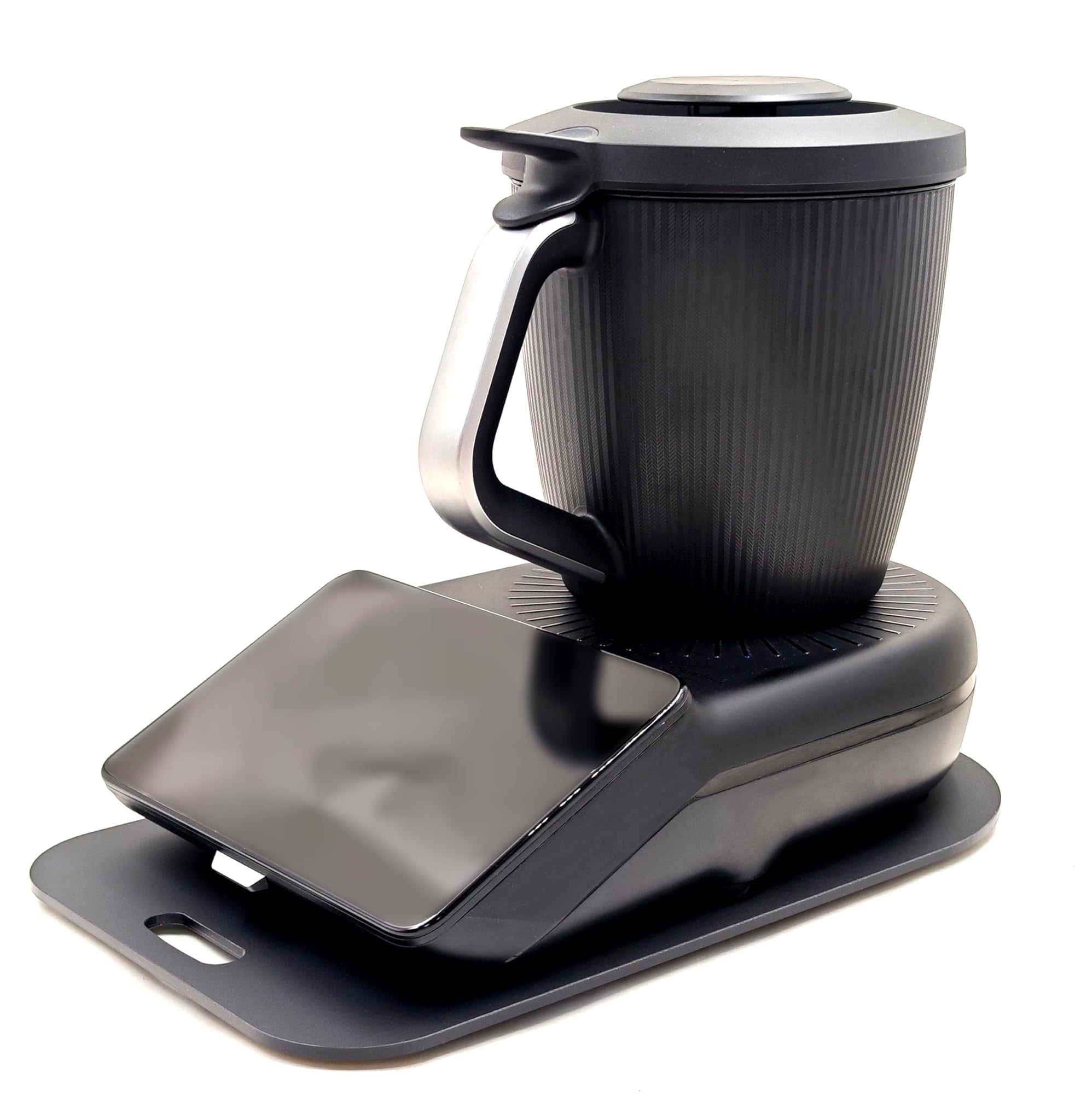 Tavola Scorrevole Premium per Bimby TM7, Nero Opaco