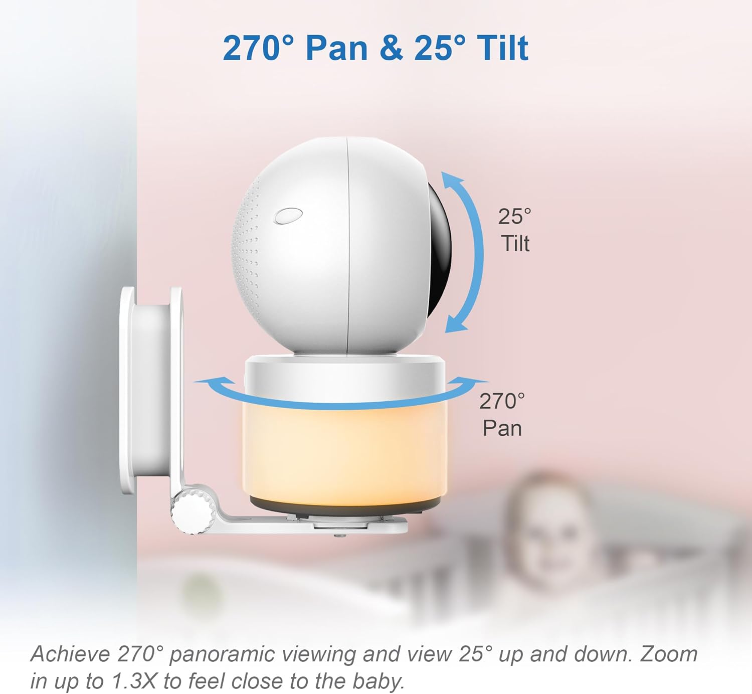 Vtech BM5463 - Video Babyphone Lightshow 480p - immagine 3