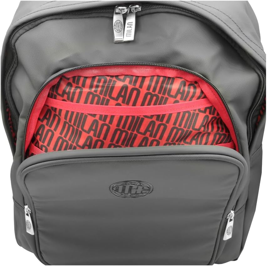 Ac Milan 143461 Milan, Borsa Zaino Travel Unisex-Adulto, L - immagine 4