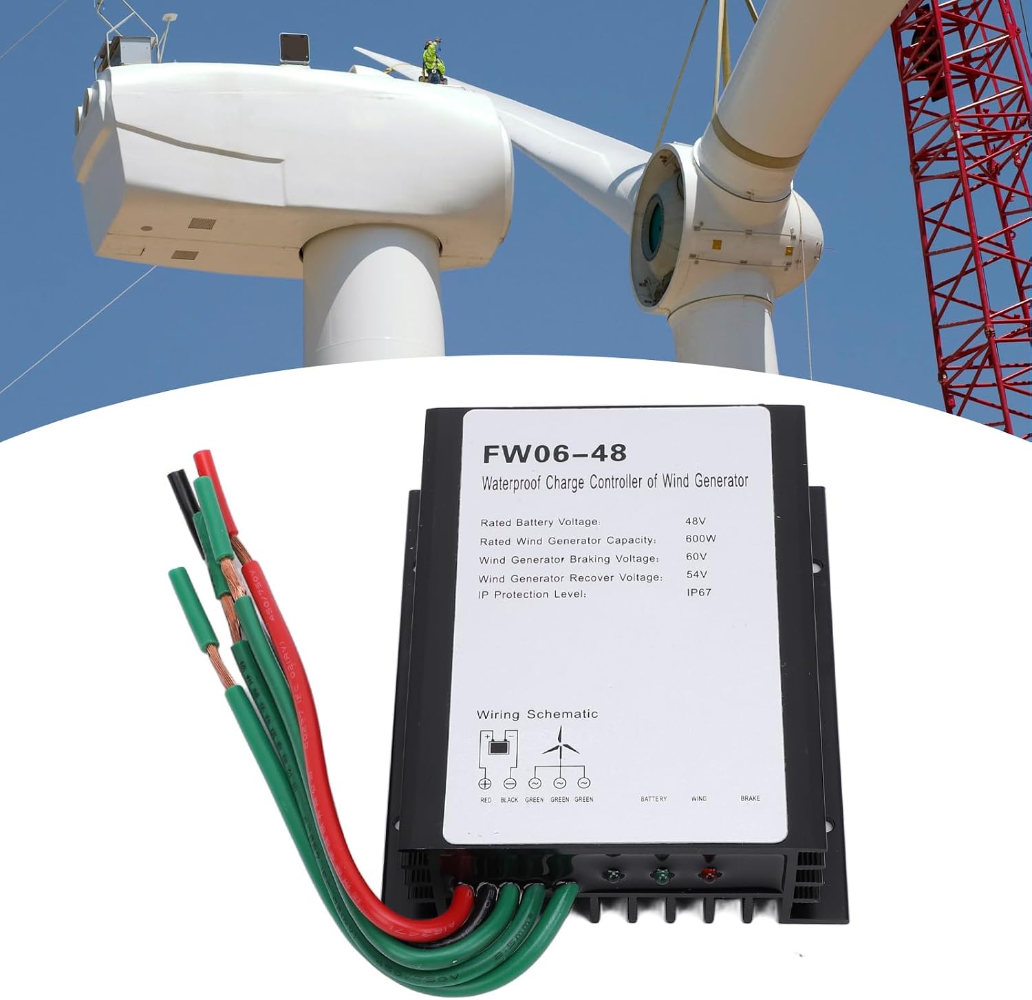 Controller Windcharge MPPT 48V, IP67 Controller -Generere Automatico ...