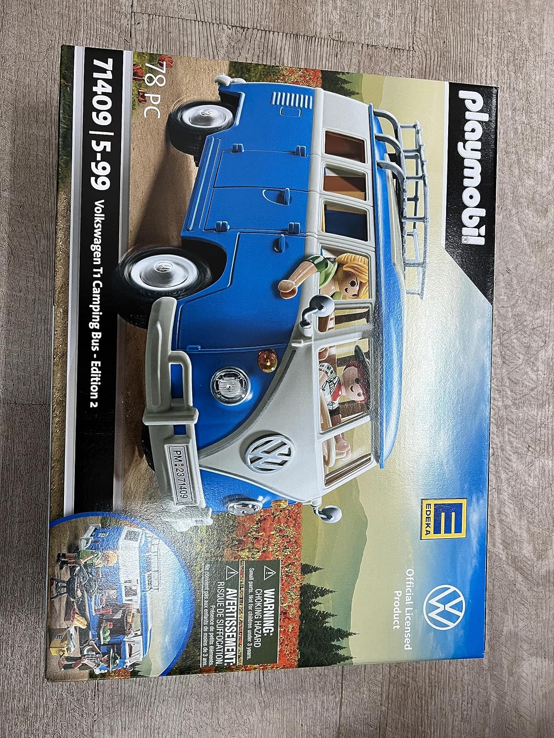 PLAYMOBIL Volkswagen 71409 T1 Camping Bus Edeka Edition 2 - immagine 2