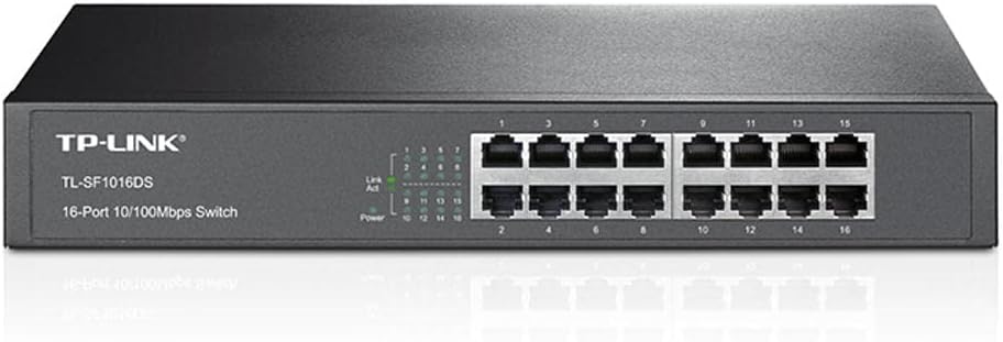 Tp-link TL-SF1016DS - Switch Desktop 16 Porte 10/100 Mbps - immagine 1