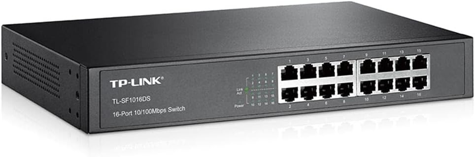 Tp-link TL-SF1016DS - Switch Desktop 16 Porte 10/100 Mbps - immagine 2