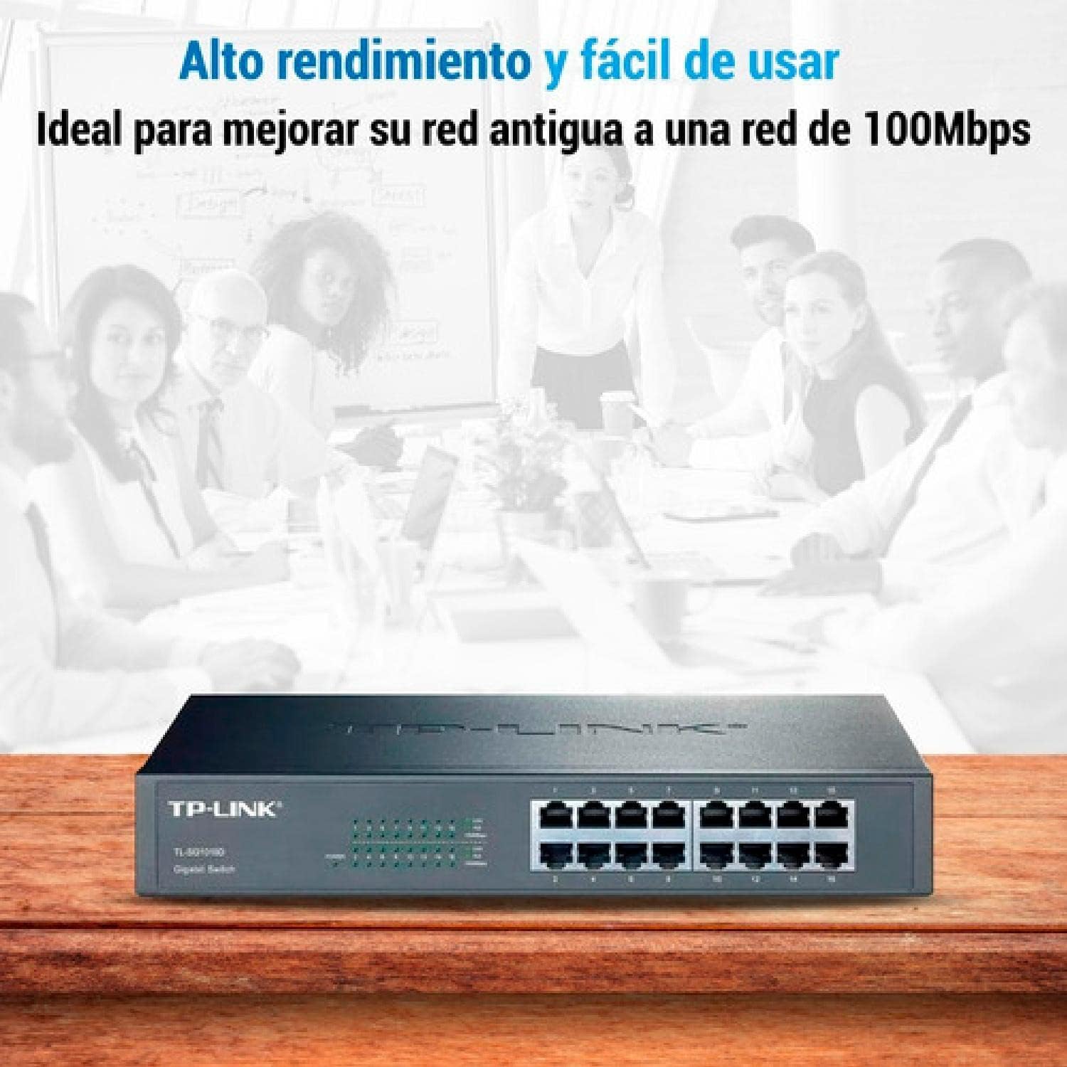 Tp-link TL-SF1016DS - Switch Desktop 16 Porte 10/100 Mbps - immagine 3
