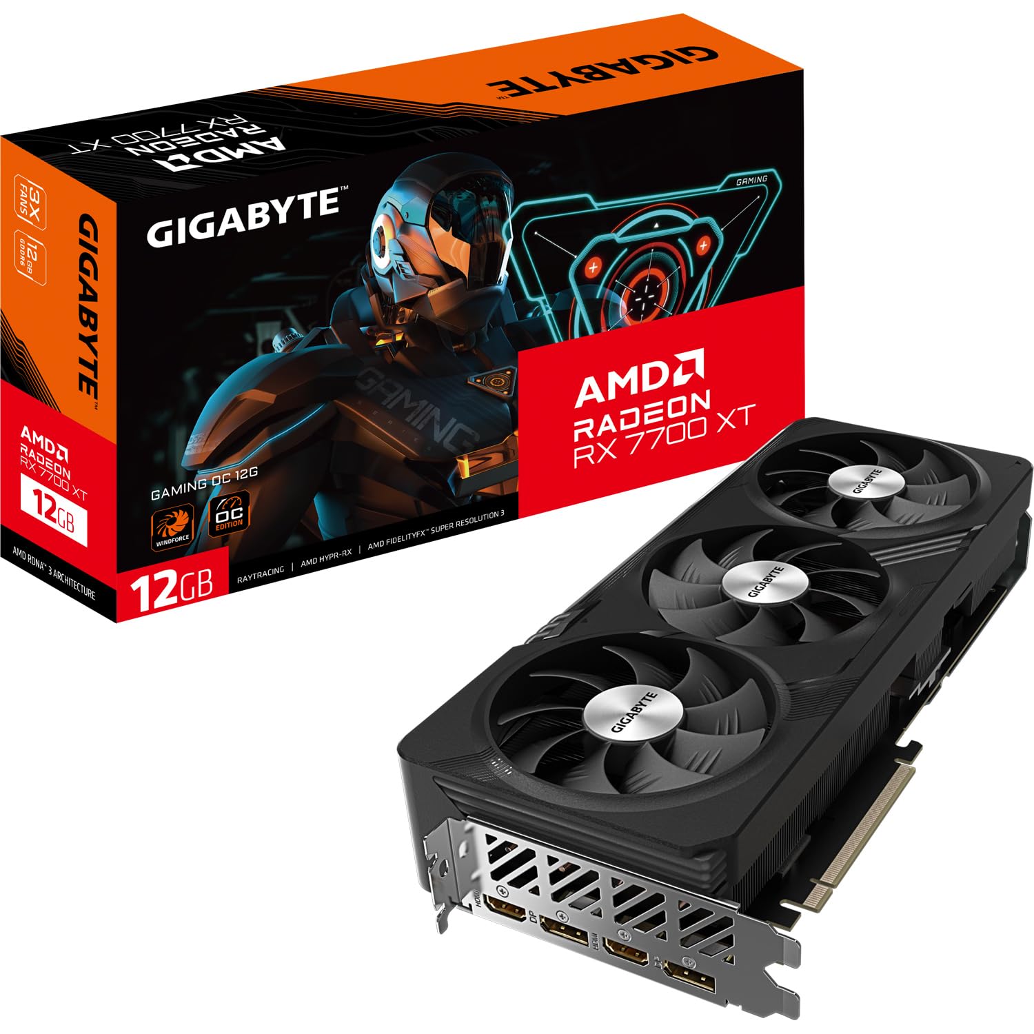 Gigabyte Radeon RX 7700 XT GAMING OC 12GB Scheda Grafica